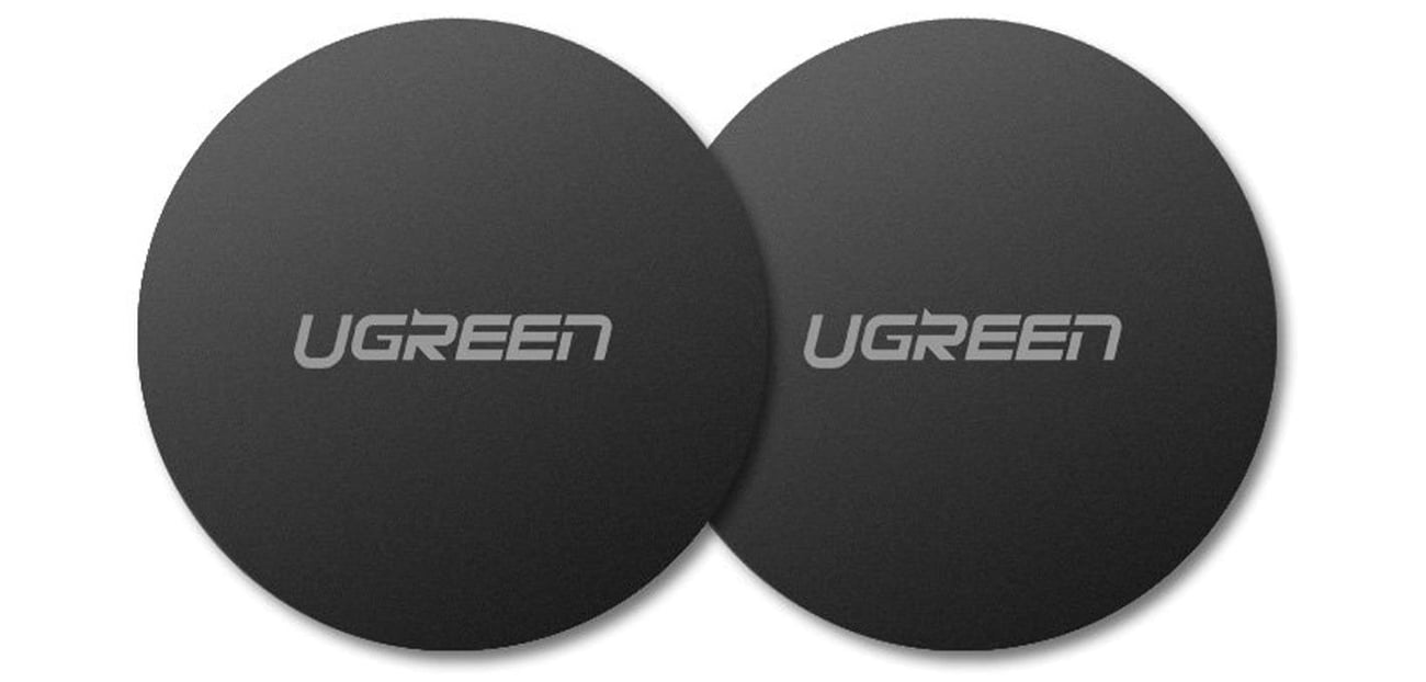 Metalowe płytki UGREEN do uchwytów magnetycznych (2 szt)
