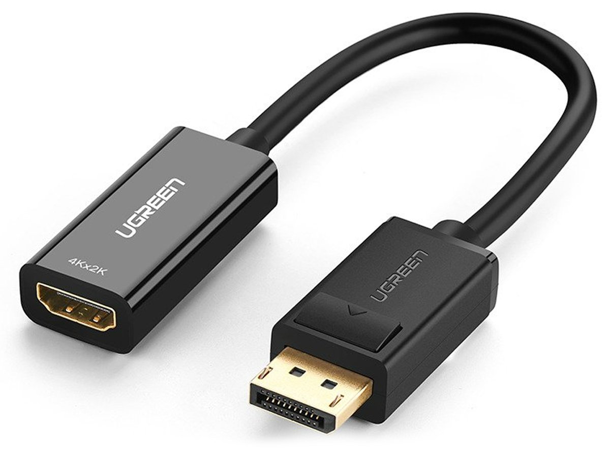 Adapter UGREEN DisplayPort männlich - HDMI weiblich MM1374K schwarz