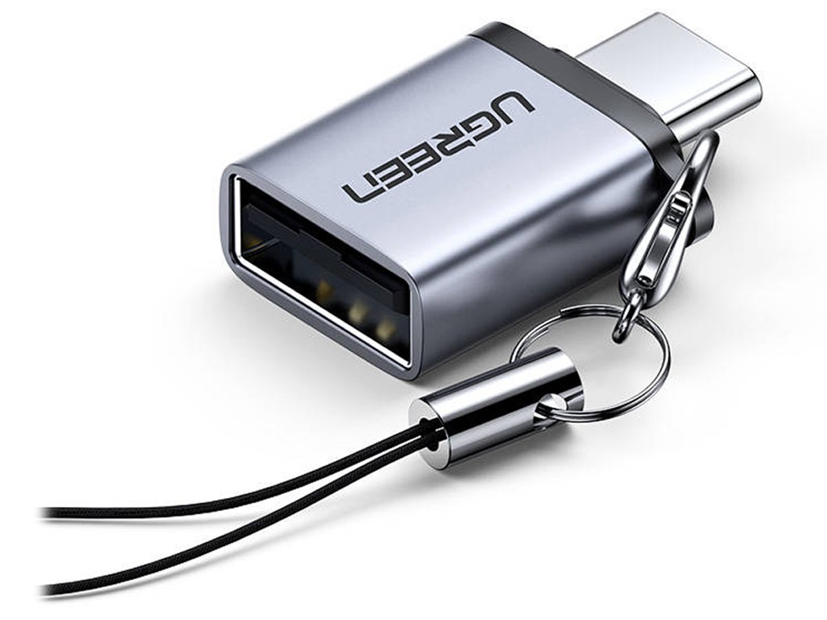 UGREEN US270 Adapter USB zu USB-C 3.1 grau