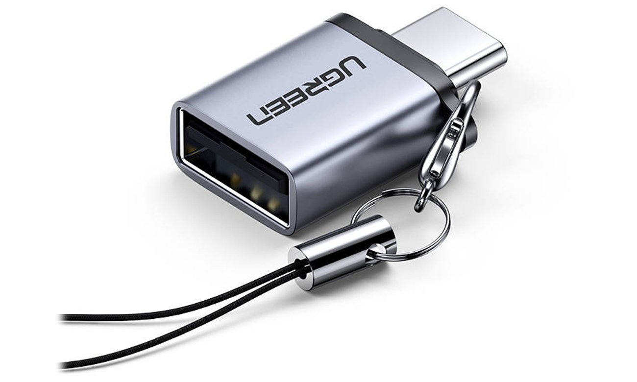 UGREEN US270 Adapter USB zu USB-C 3.1 grau