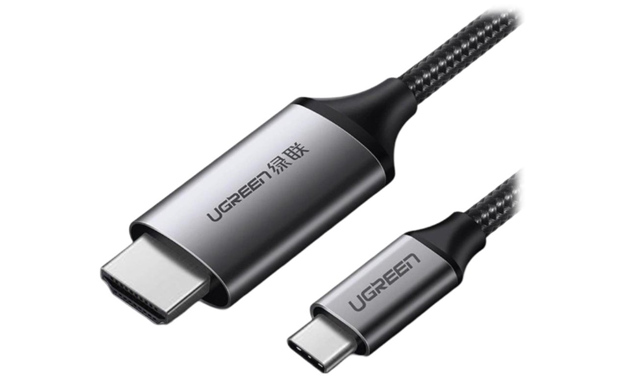 Kabel UGREEN HDMI - USB Typ C 4K 60 Hz 1,5 m MM142 50570