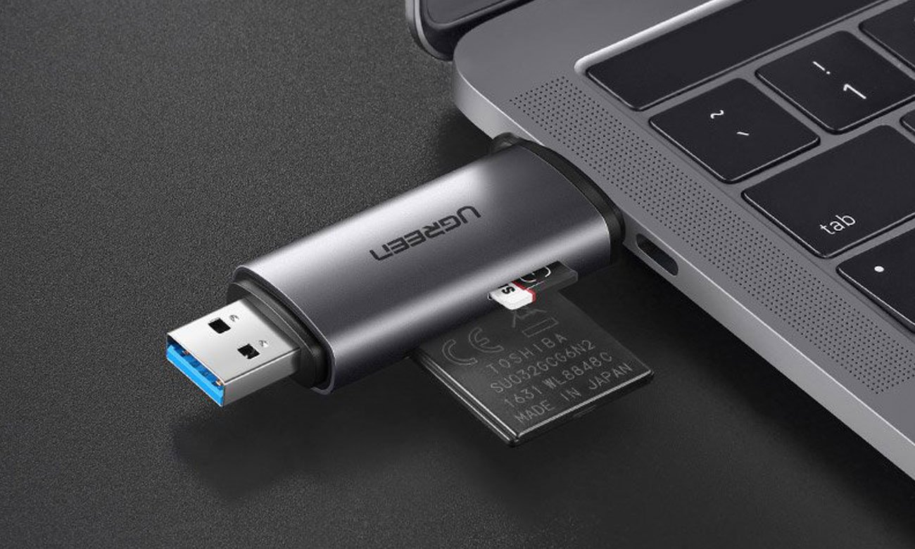 UGREEN SD / microSD Kartenleser (USB 3.0 / USB-C)