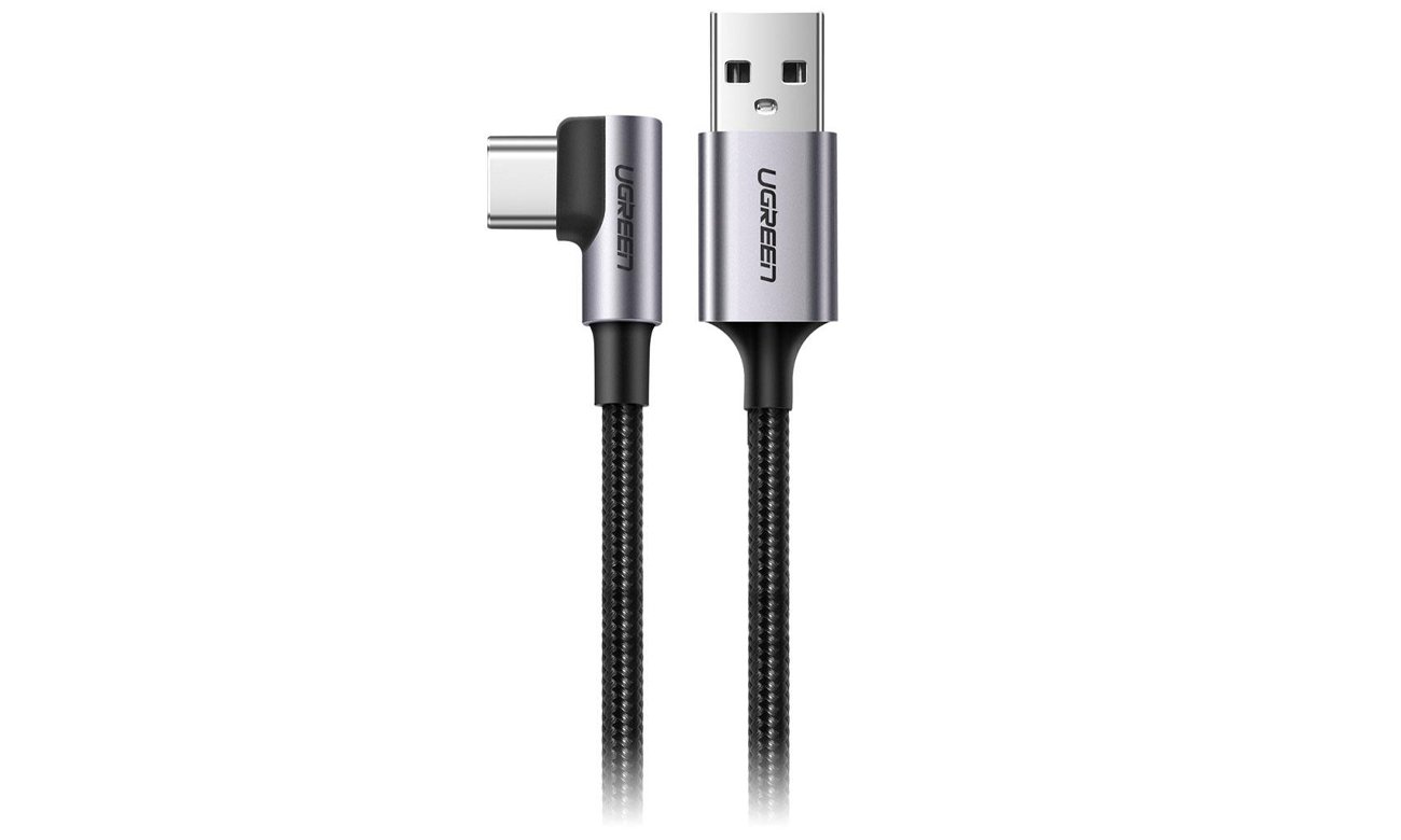 Kabel UGREEN USB - USB Typ C kątowy 2m 3A