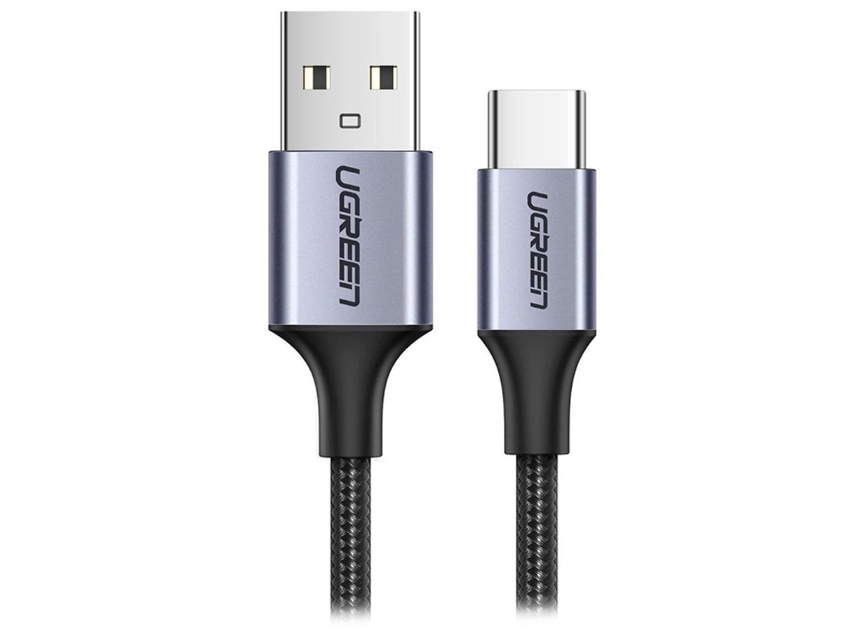 UGREEN USB-A / USB-C QC 3.0 3A 1m Kabel US288 60126 grau