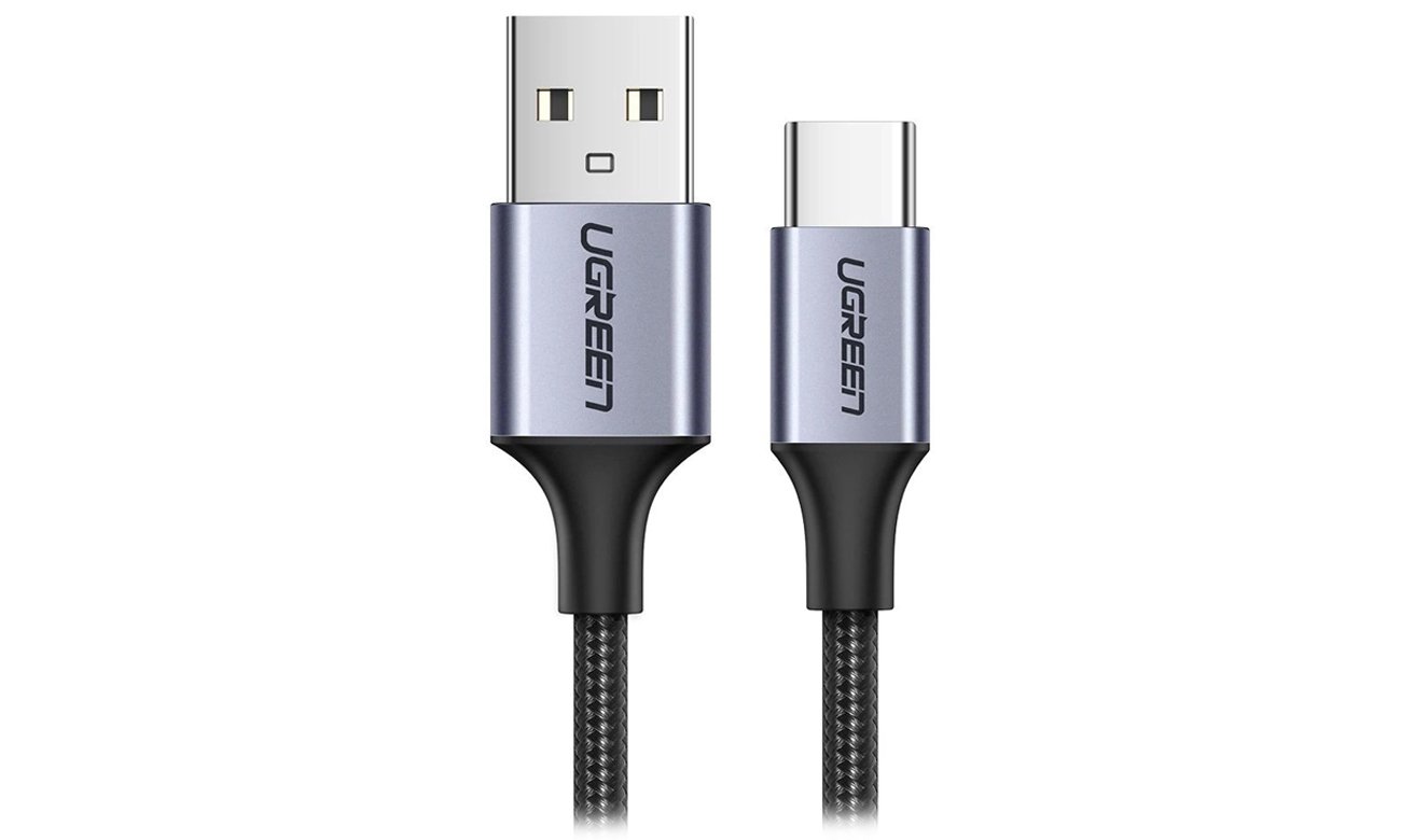 UGREEN USB-A / USB-C QC 3.0 3A 1m Kabel US288 60126 grau