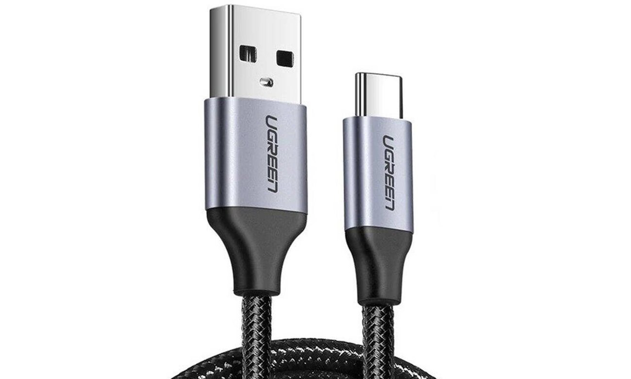 UGREEN USB-zu-USB-C-Kabel QC3.0 1,5m mit Aluminiumstecker