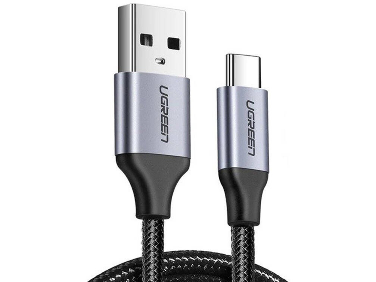 UGREEN USB-zu-USB-C-Kabel QC3.0 1,5m mit Aluminiumstecker