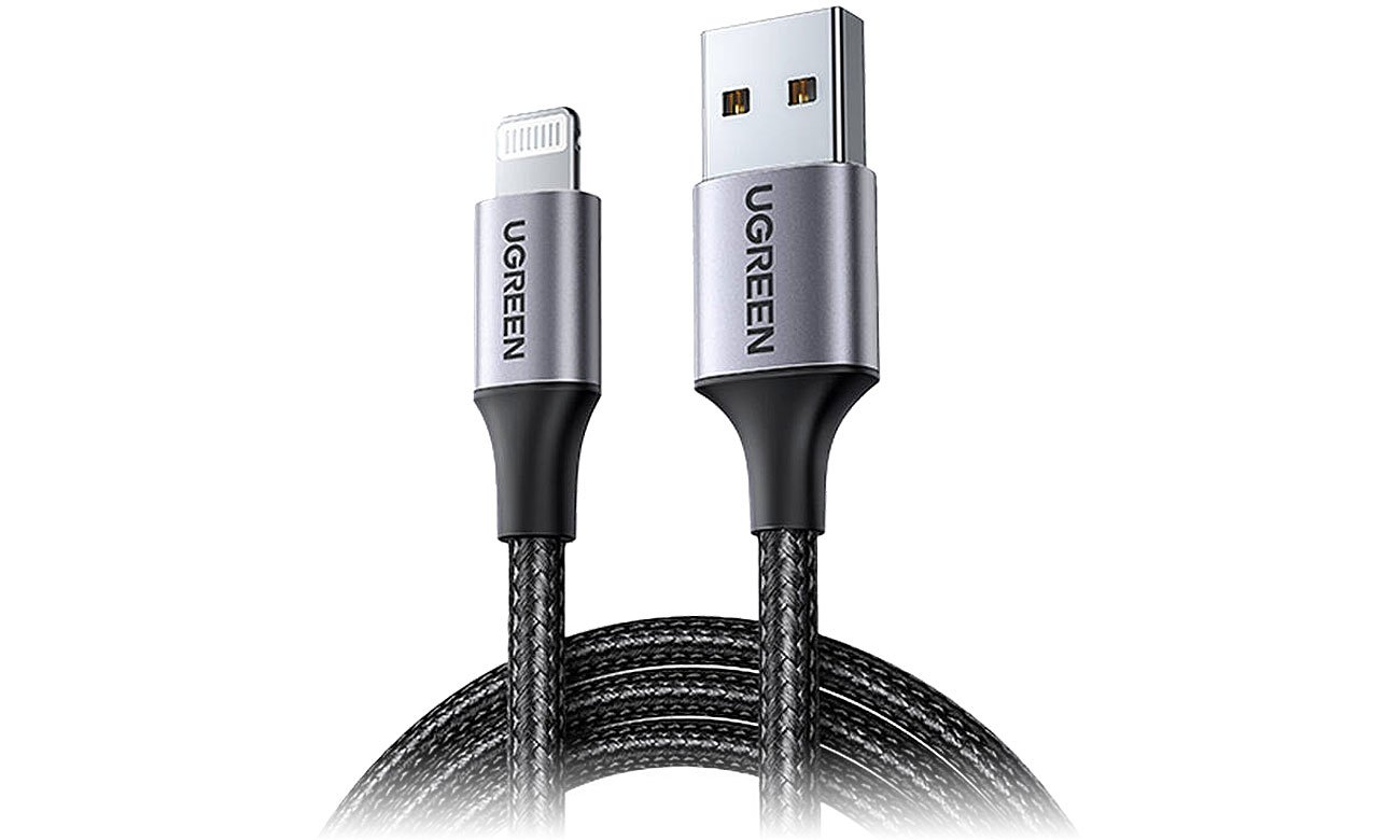 UGREEN Kabel Lightning zu USB 2.4A US199 2 m