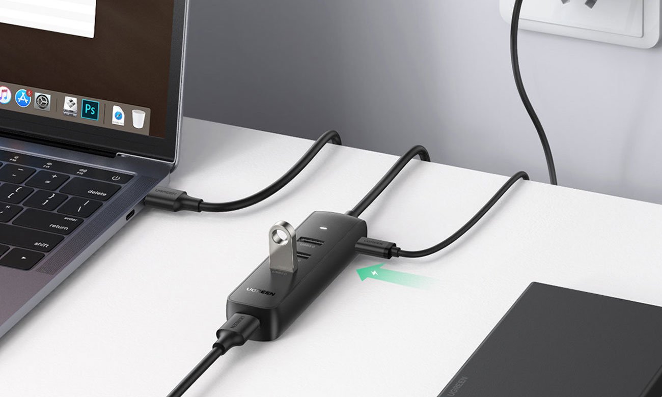 Hub UGREEN USB - 4 x USB 3.1
