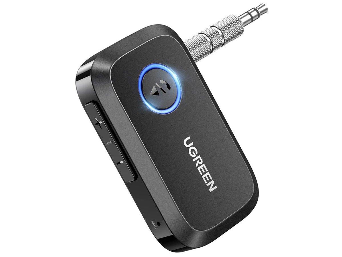 UGREEN Bluetooth 5.3 AUX CM596 schwarzer Audioempfänger