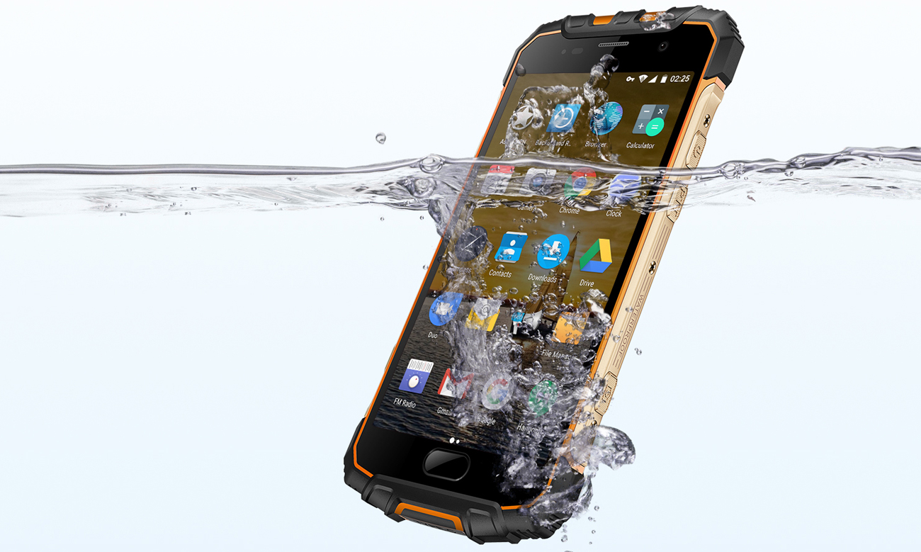 uleFone Armor 2 pyłoszczelność i wodoodporność IP68