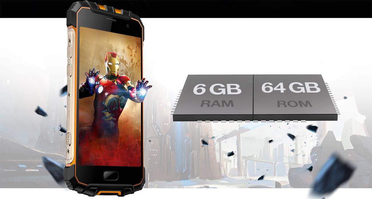uleFone Armor 2 Ośmiordzeniowy procesor MediaTek Helio P25