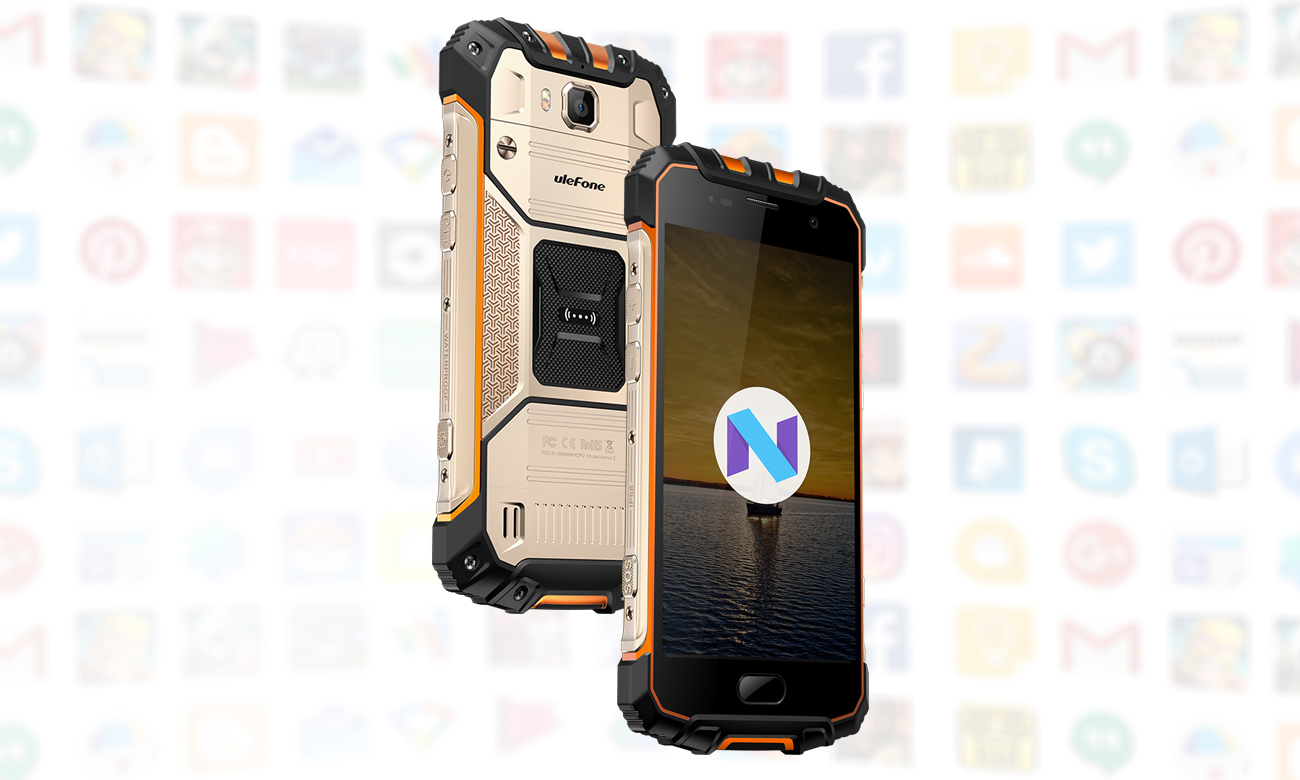 uleFone Armor 2 android 7.0 Nougat