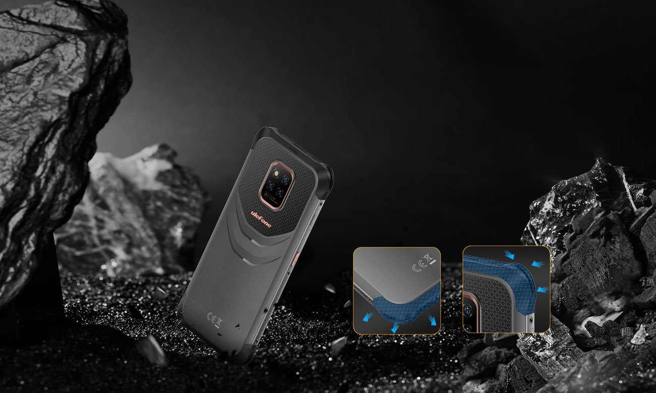 uleFone Armor 14 Pro wzmocnione rogi obudowy