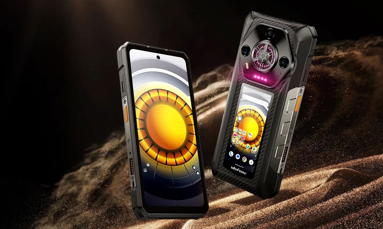 Ulefone Armor 30 Pro ekran z przodu i tyłu