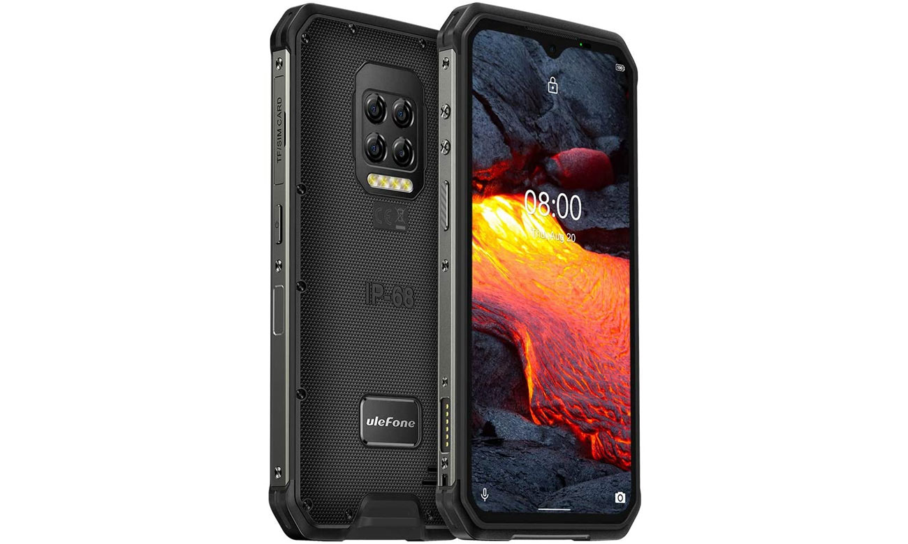 uleFone Armor 9E 8/128GB Dual SIM LTE czarny - Smartfony i