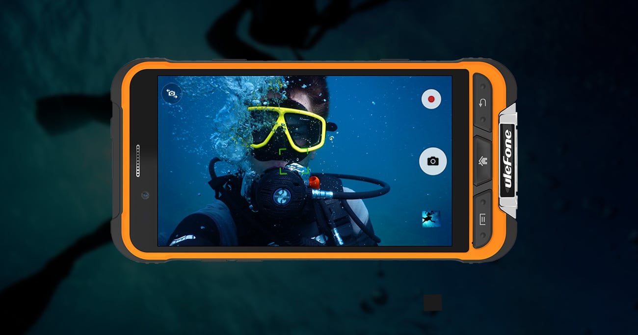 uleFone Armor aparat 13 Mpix fotografia podwodna