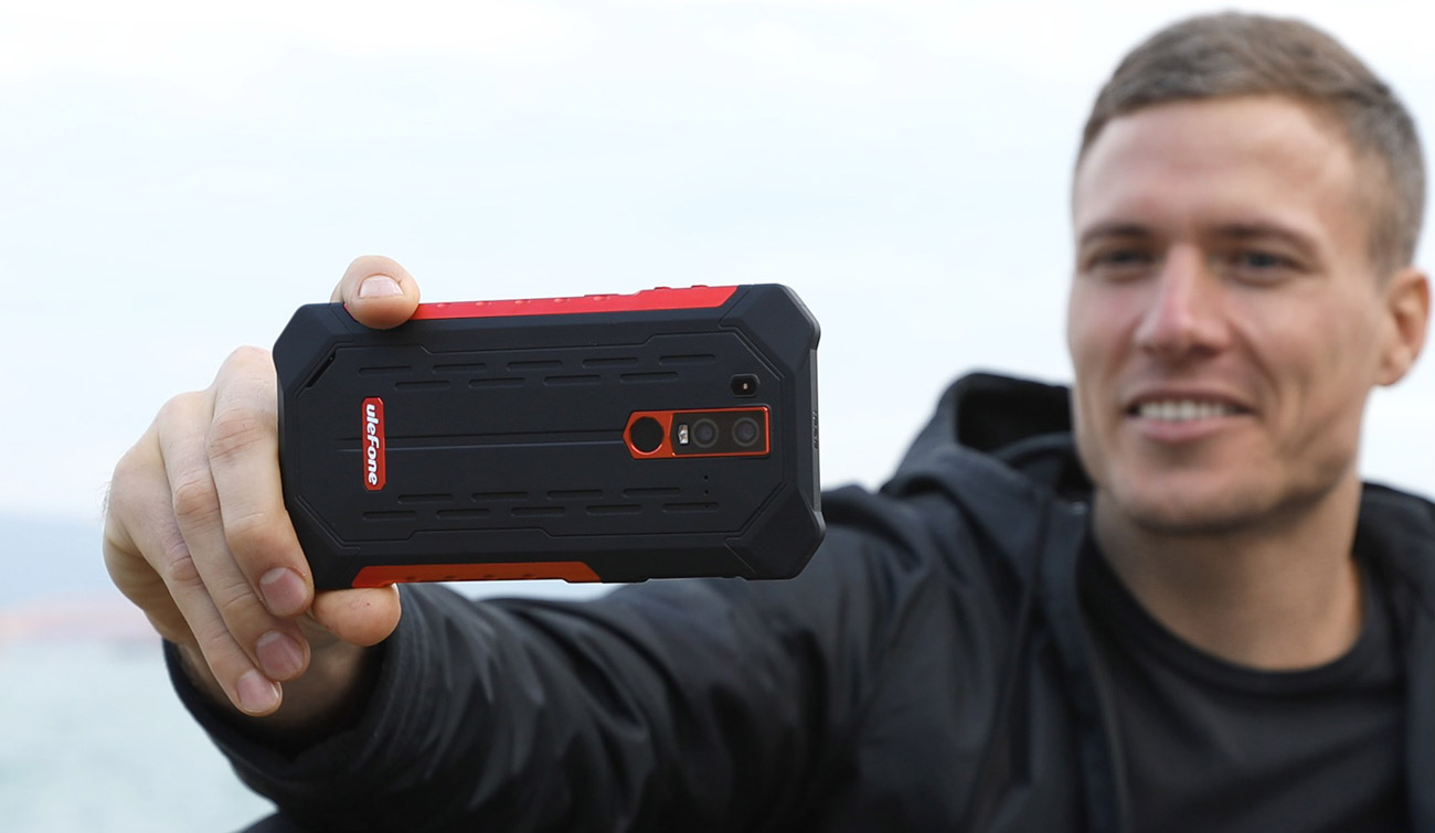uleFone armor 5 podwójny aparat 21 + 13 Mpix AI PDAF