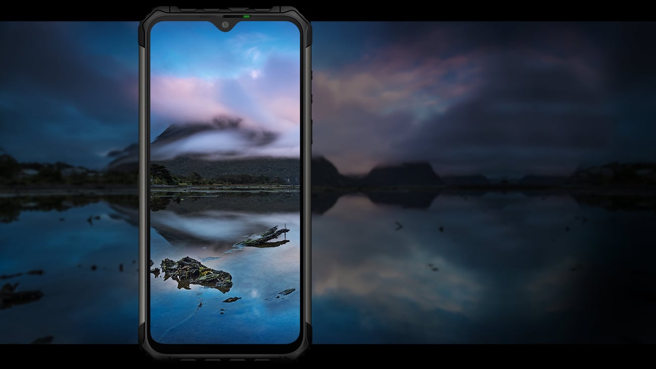 uleFone armor 7 panoramiczny ekran waterdrop