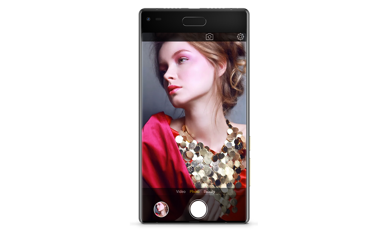 uleFone MIX portret upiekszanie 8 mpix