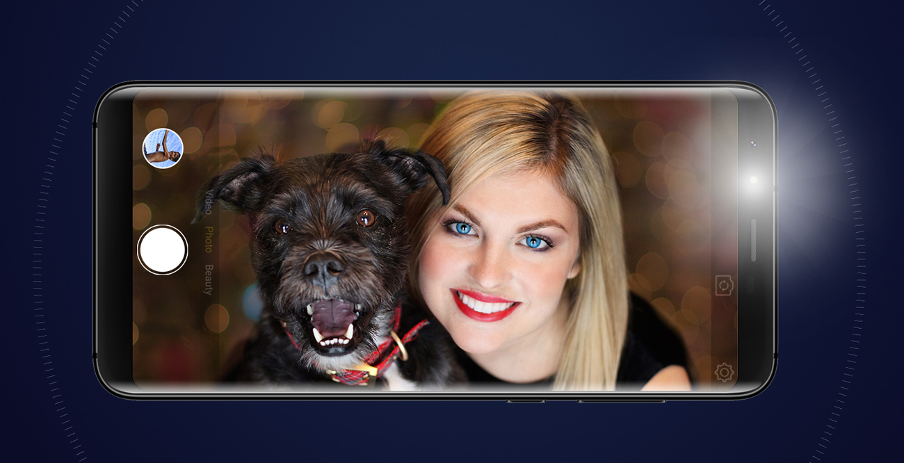 uleFone MIX 2 kamera 13 + 5 Mpix