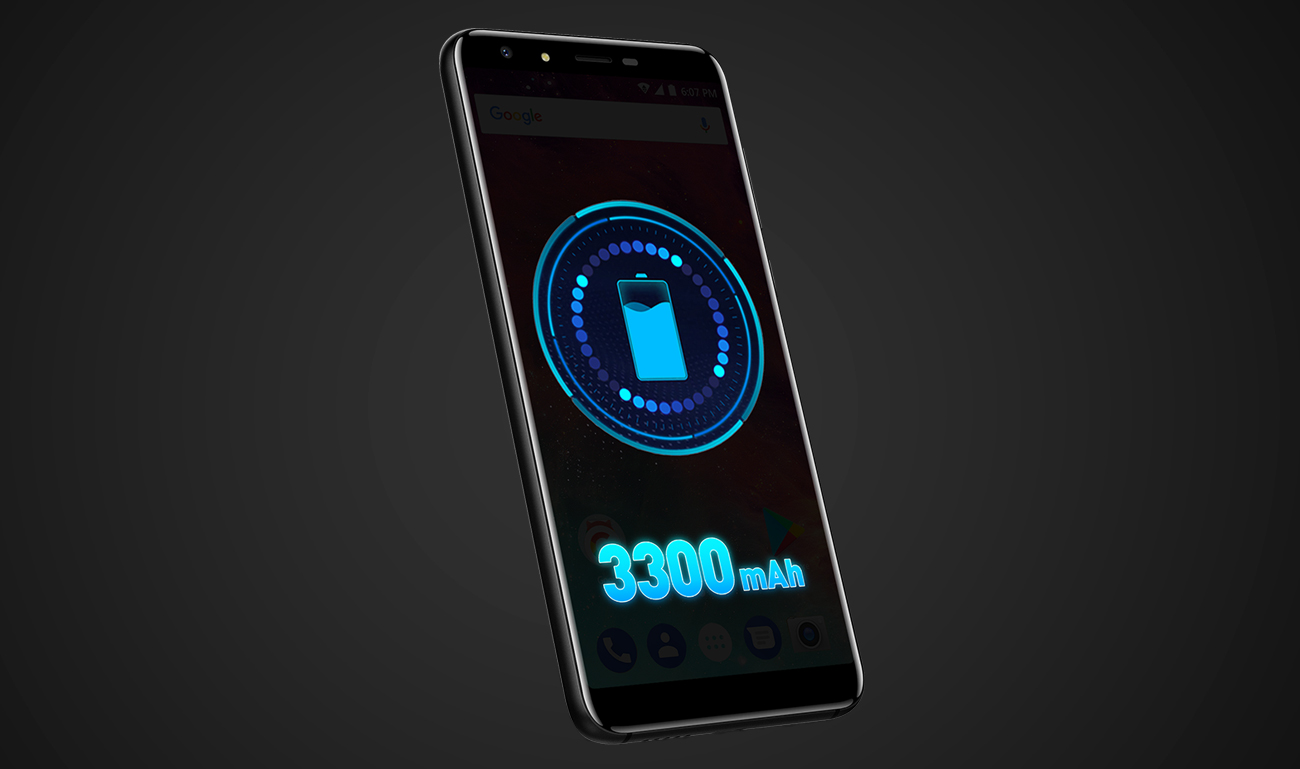 uleFone MIX 2 bateria 3300 mAh