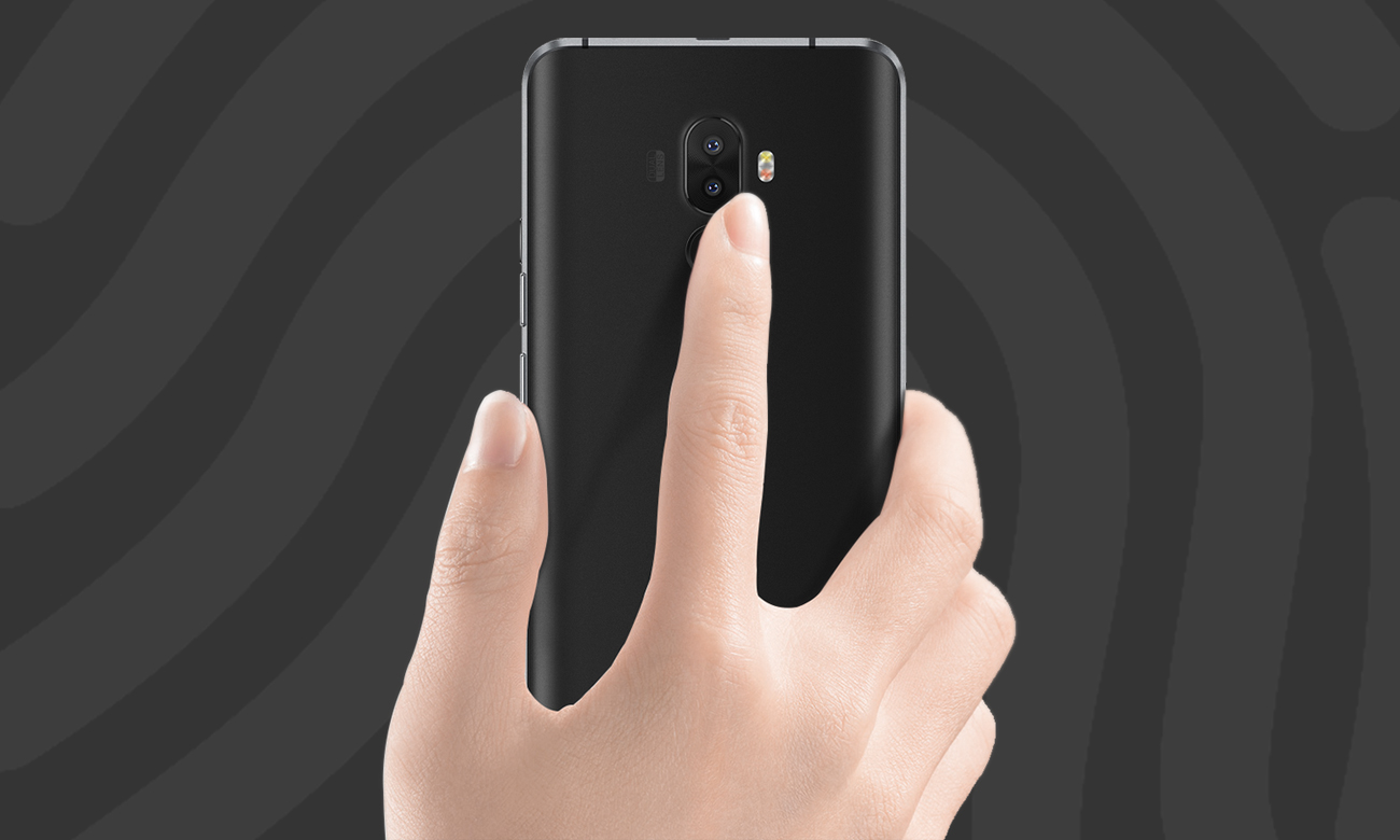 uleFone S8 Pro czytnik linii papilarnych