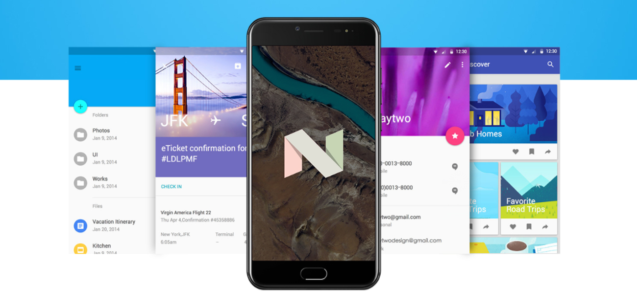 uleFone T1 android 7.0 nougat
