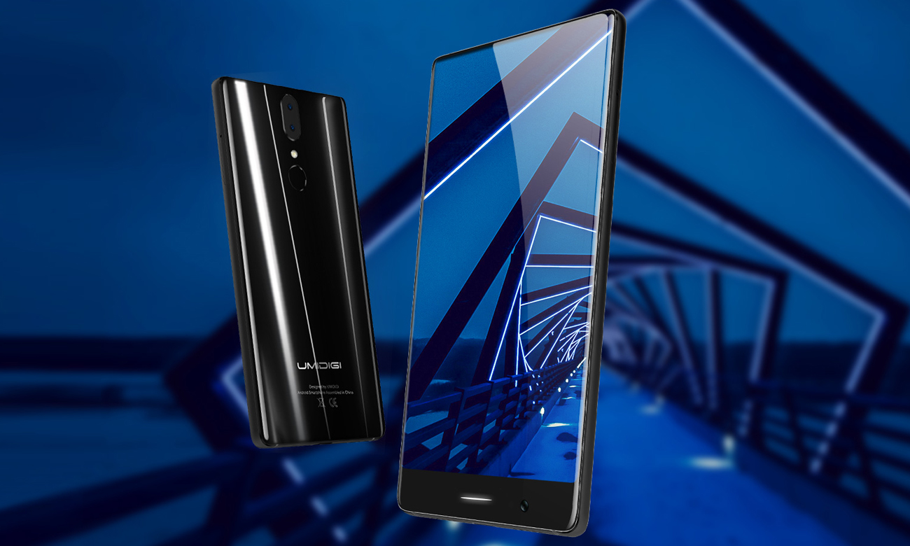 UMIDIGI Crystal podwójny aparat 13 + 5 Mpix bokeh