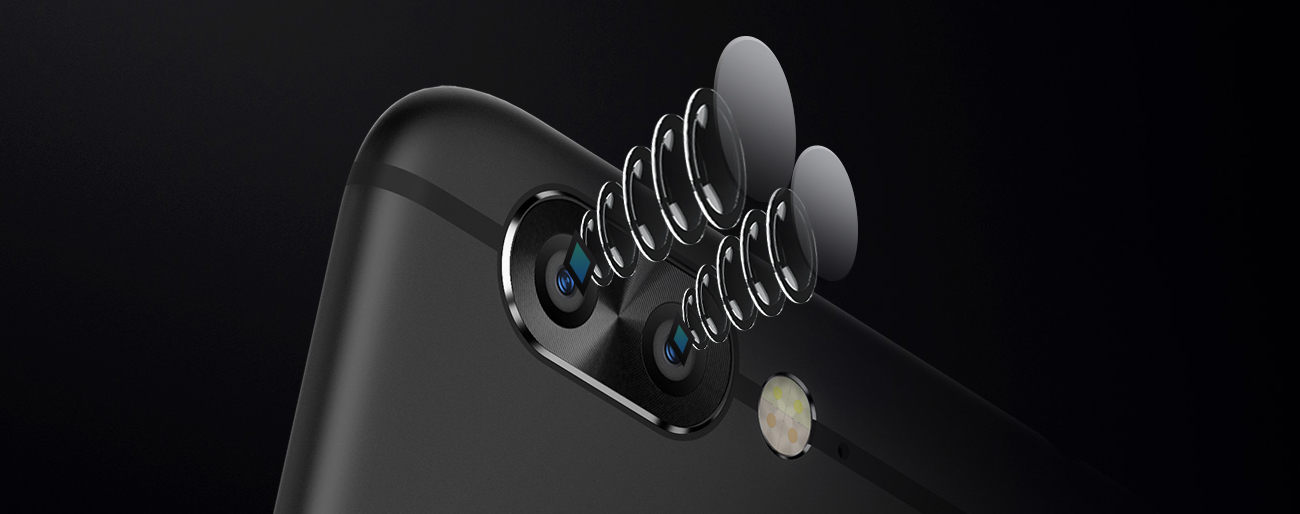 UMIDIGI Z1 Pro aparat 13 + 5 Mpix bokeh