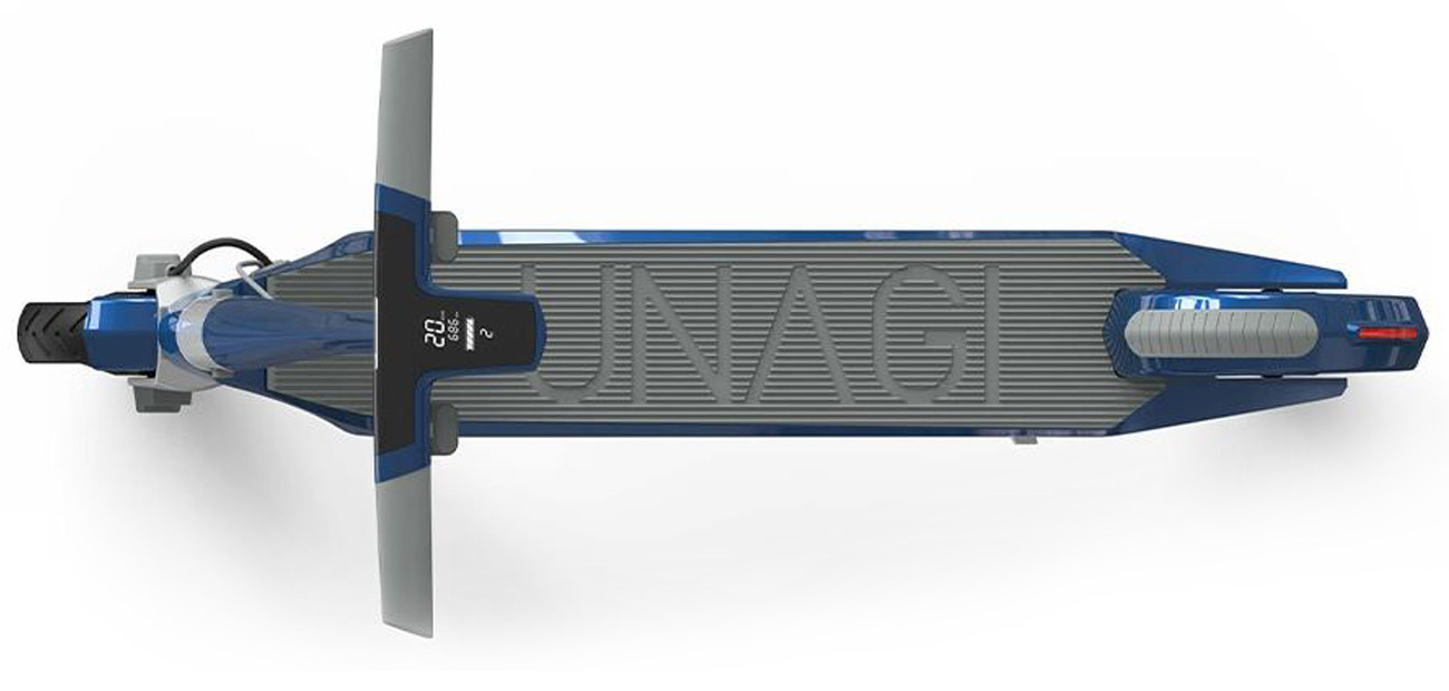 Hulajnoga elektryczna Unagi One E500 Cosmic Blue - Widok od góry