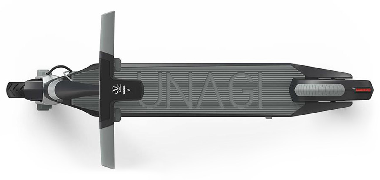 Hulajnoga elektryczna Unagi One E500 Matte Black - Widok od góry