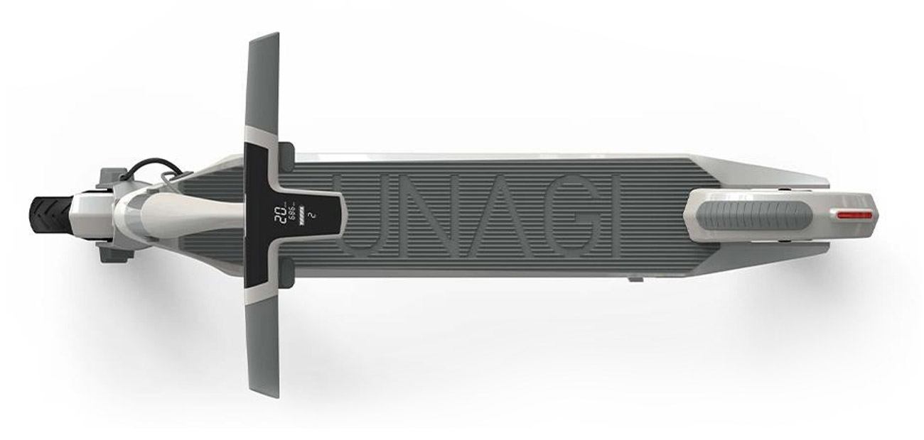 Hulajnoga elektryczna Unagi One E500 Sea Salt - Widok od góry