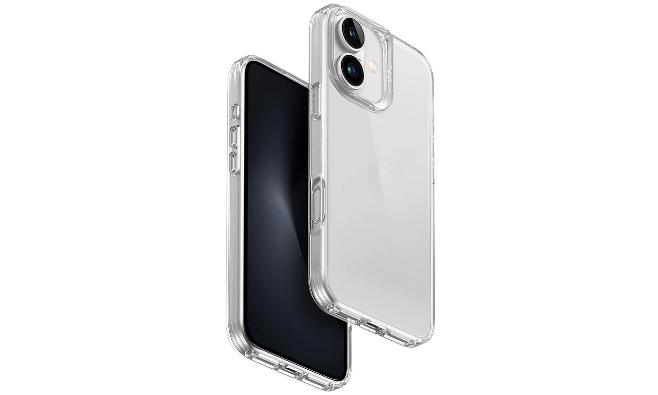 Etui Uniq Air Fender do iPhone 16 przezroczysty