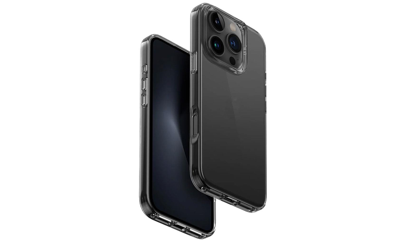 Etui Uniq Air Fender do iPhone 16 Pro szary