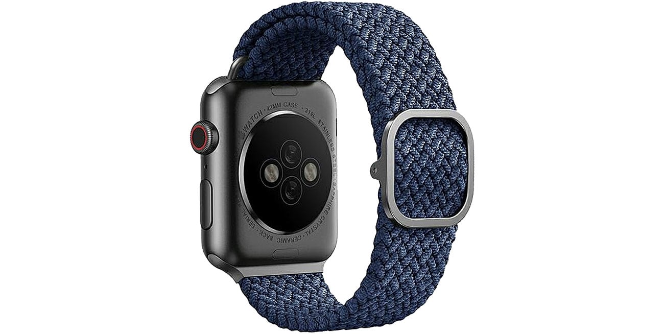 Uniq Pasek Aspen do Apple Watch oxford blue