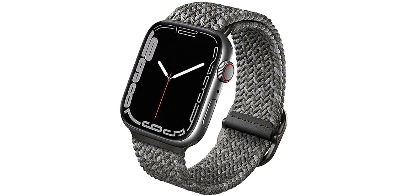 Uniq Pasek Aspen do Apple Watch pebble grey
