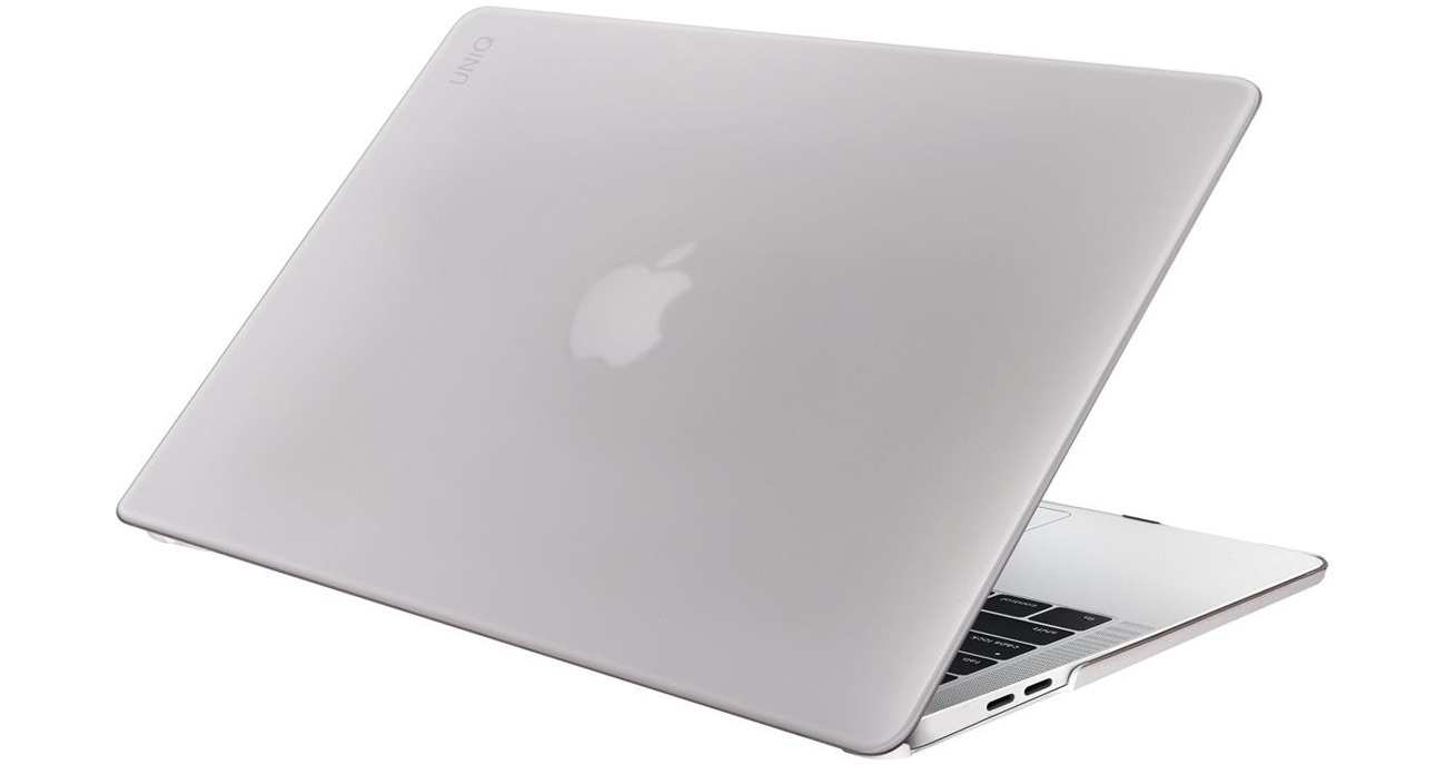 Etui Uniq Claro MacBook Pro 13" (2020) transparent/dove matt