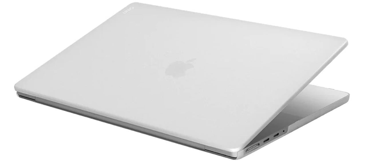 Etui Uniq Claro MacBook Pro 14'' (2021) transparent/dove matte clear