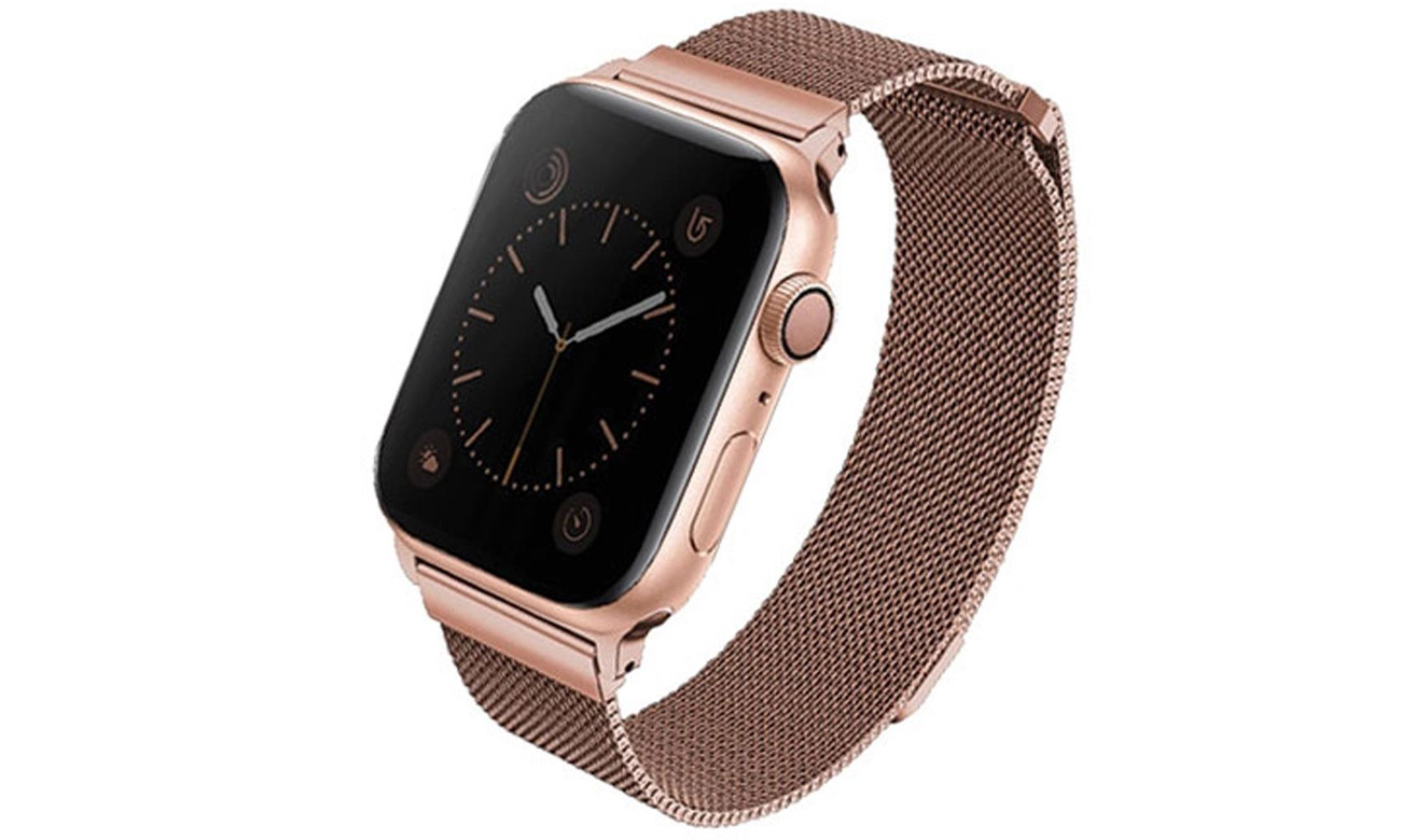 Bransoleta Dante Uniq do Apple Watch rose gold