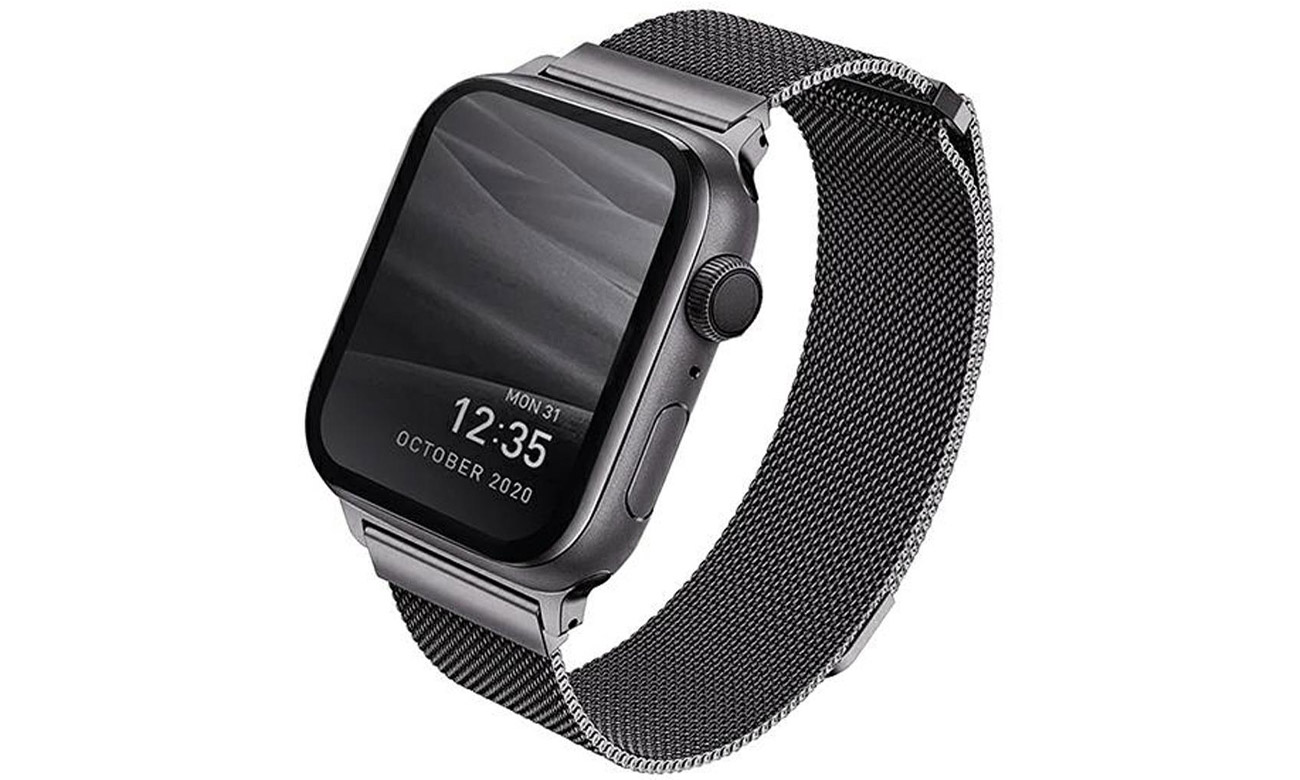 Bransoleta Dante Uniq do Apple Watch cobalt graphite