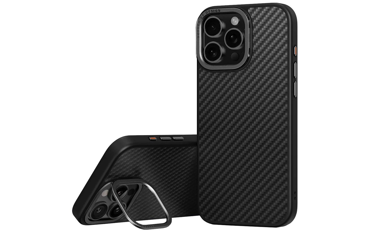 Etui Uniq Keva Max do iPhone 16 Pro Max Magclick Charging carbon black