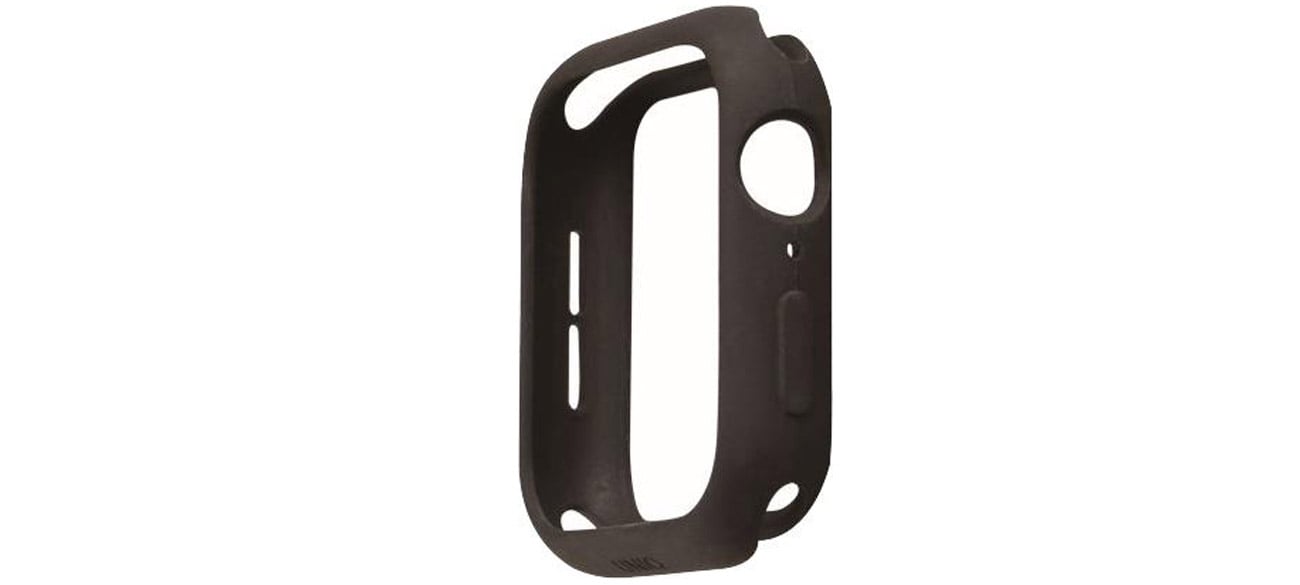Etui Uniq Lino do Apple Watch ash black