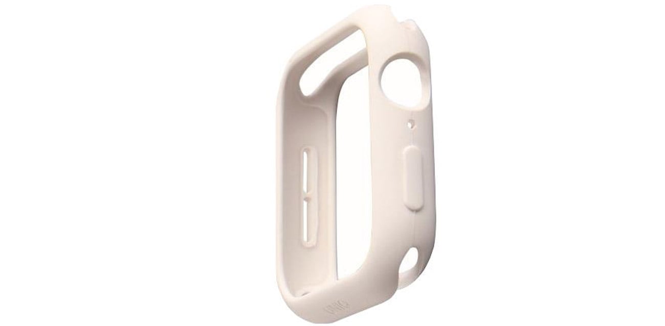 Etui Uniq Lino do Apple Watch dove white