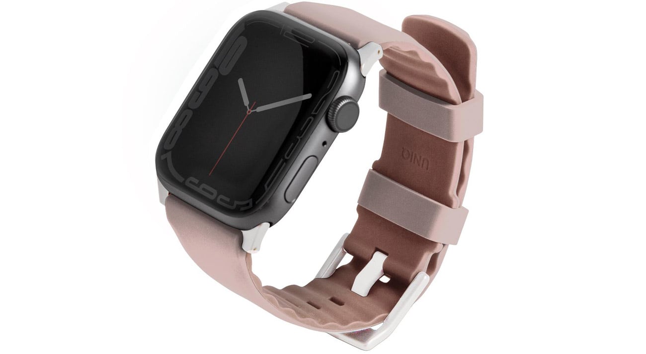 Pasek Uniq Linus do Apple Watch blush pink