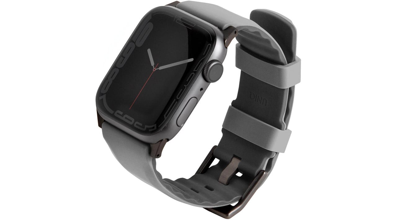 Uniq Linus Armband für Apple Watch chalk grey