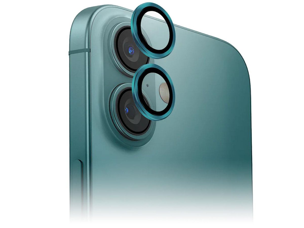 Uniq Optix Aluminium Lens Protector iPhone 16/16 Plus emerald