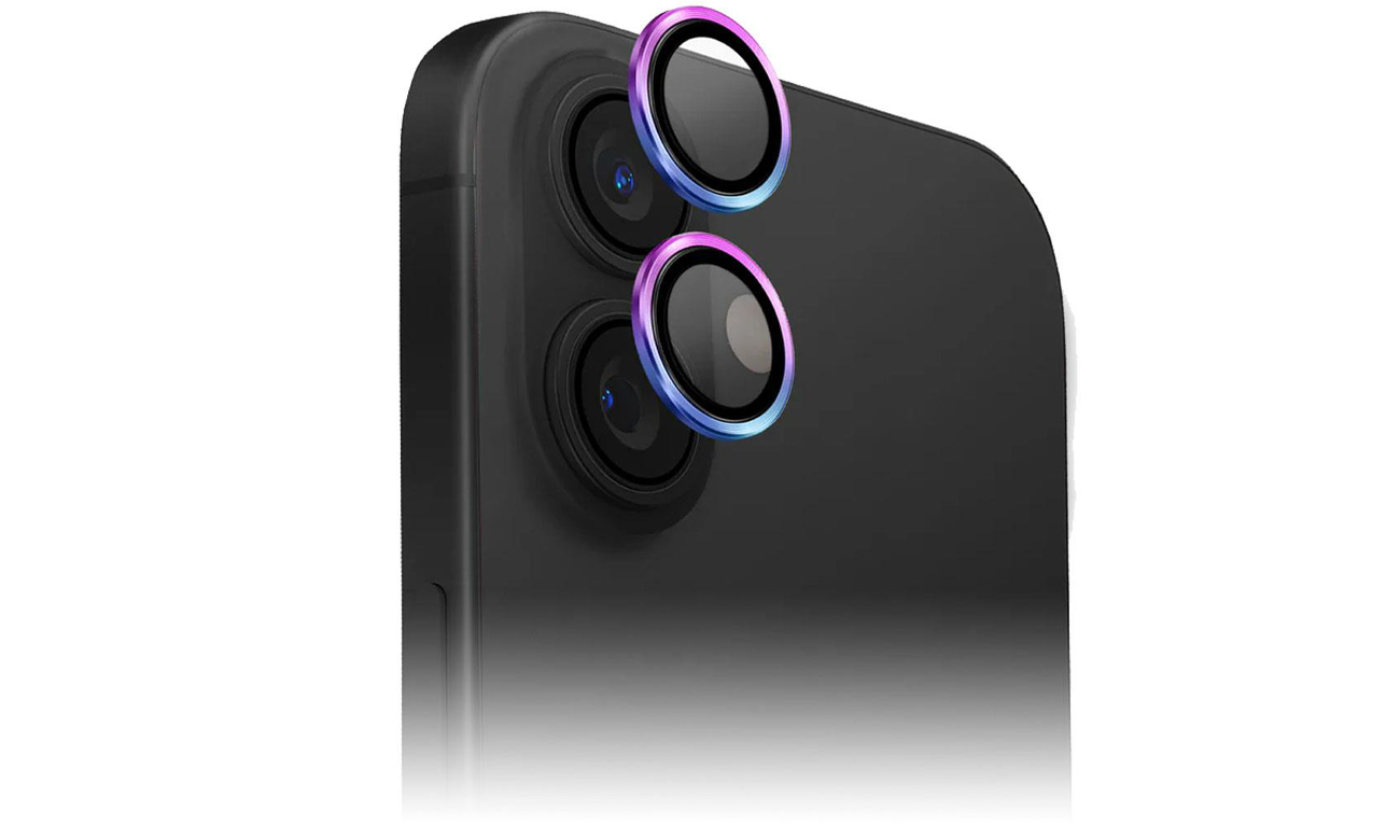 Uniq Optix Aluminium Lens Protector iPhone 16/16 Plus iridescent