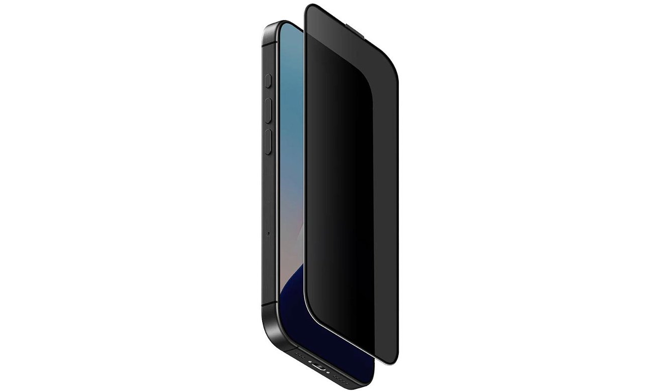 Uniq Optix Privacy Schutzglas für iPhone 16 Plus