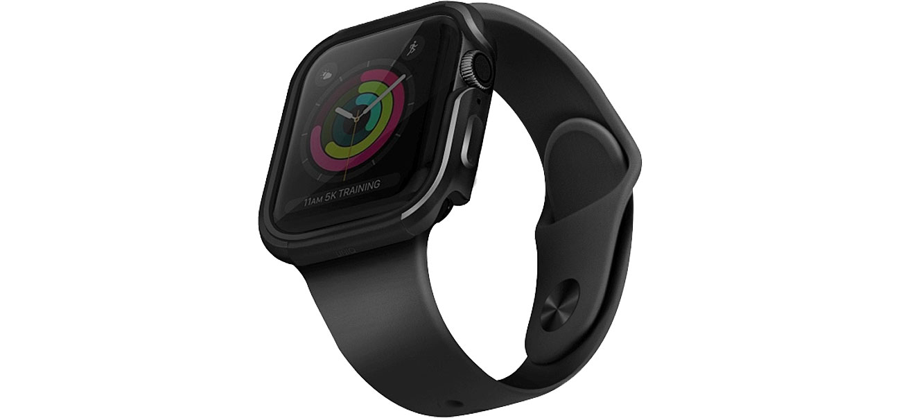 Uniq Valencia do Apple Watch gunmetal grey